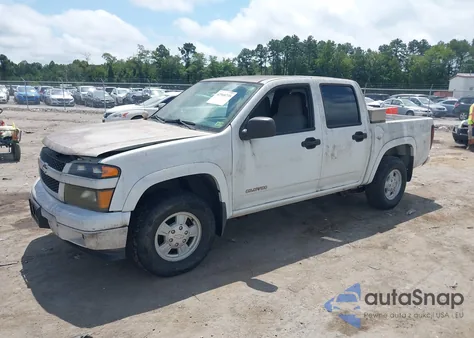 2005 Chevrolet Colorado Ls from USA, damaged, VIN 1GCDT136858180318